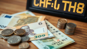 สวิส บาท: Schweizer Franken in Baht – aktueller CHF/THB-Kurs